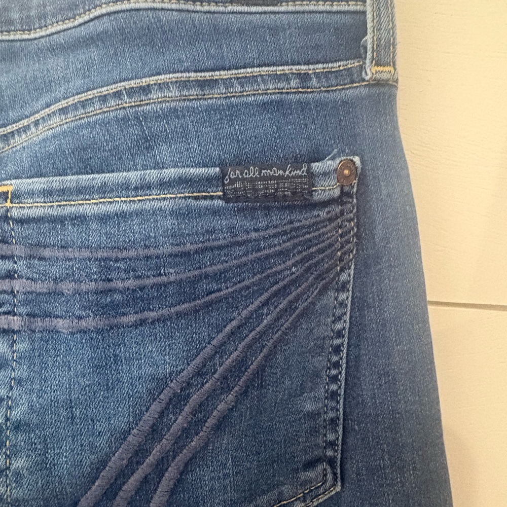 7 For All Mankind Women's Classic Indigo Jeans